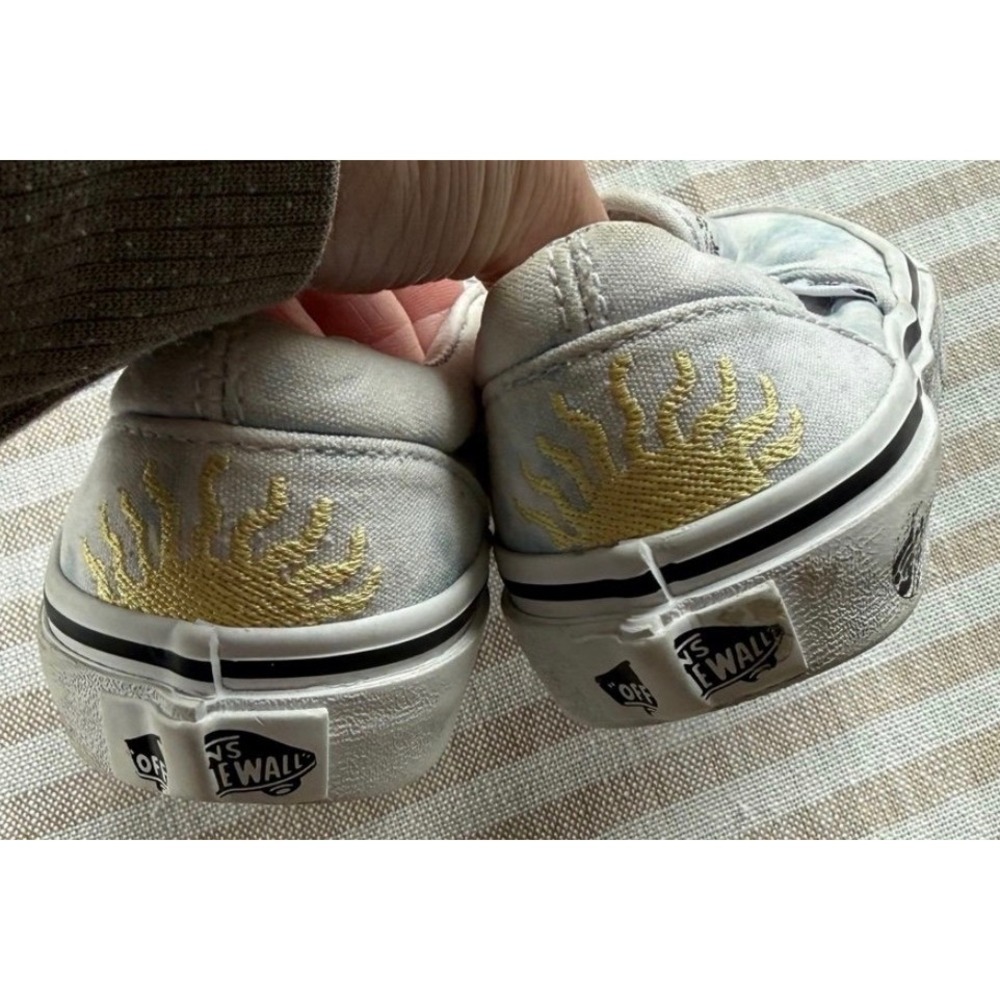 Vans Kids Slip-On Parks Project Tie Dye Sun Embroidery Sneakers 12.5C - Picture 2 of 3
